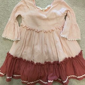 MATILDA JANE Girls Dress with Bow Size 6